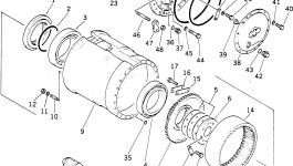 Крышка 566-22-42640  Komatsu