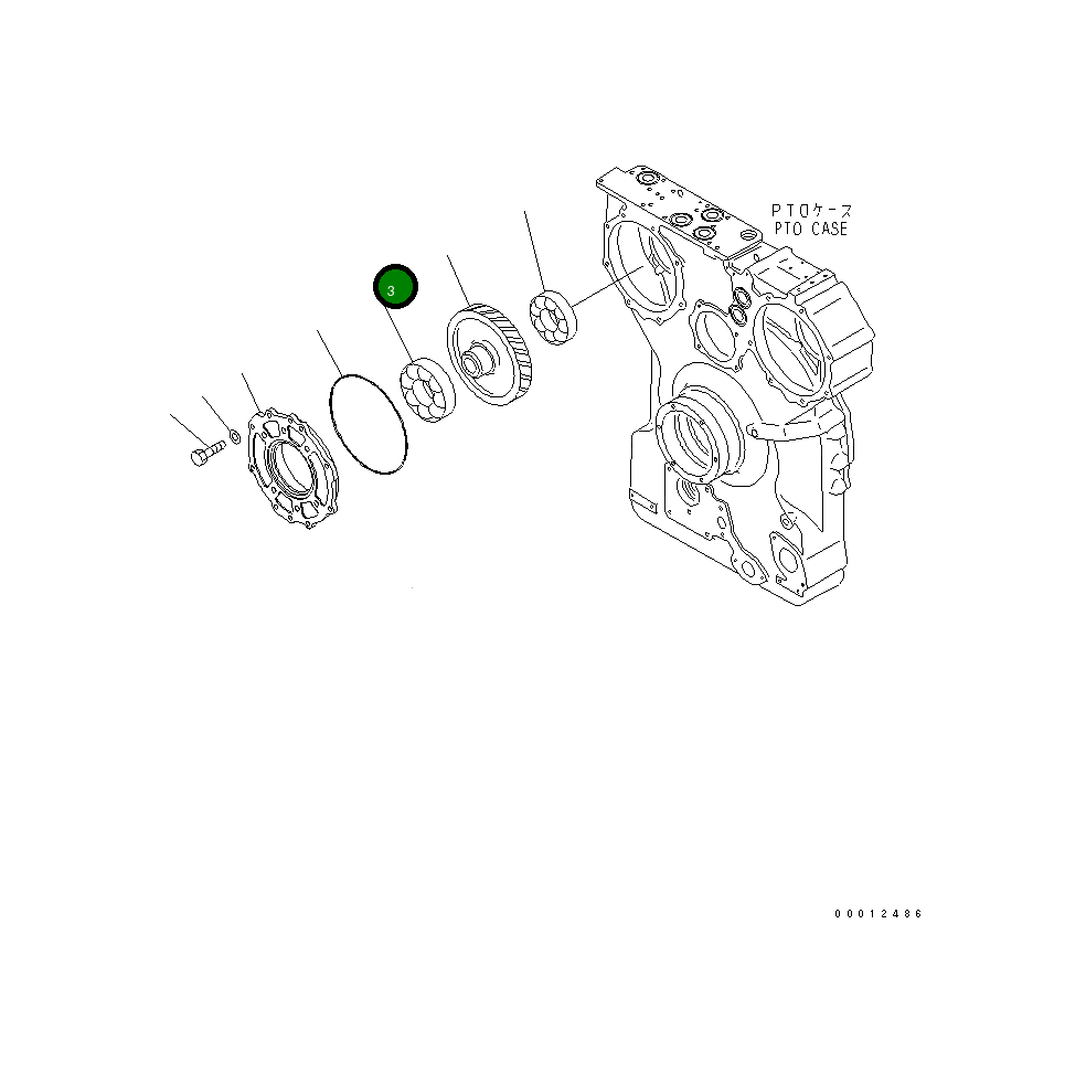 Подшипник 06330-06315 Komatsu