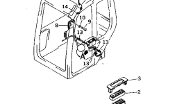 Провод 20T-06-71640 Komatsu