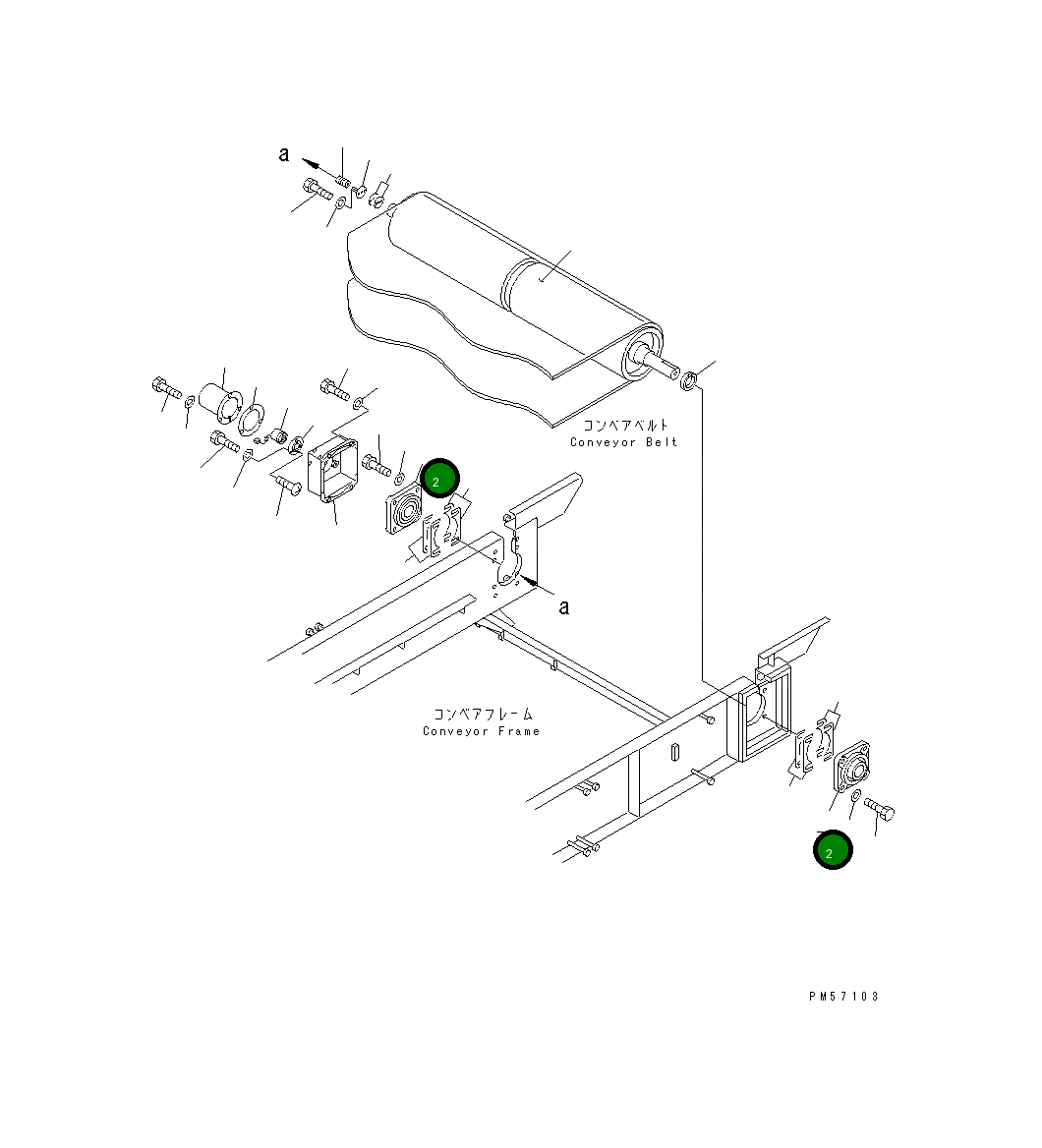Подшипник 277-70-21610 Komatsu