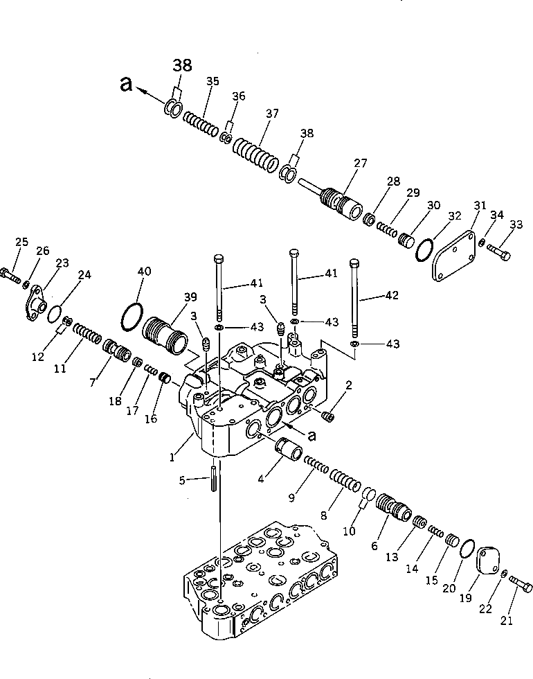 Крышка 19M-15-15810 Komatsu