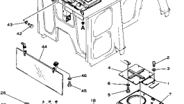 Крышка 195-979-3680 Komatsu