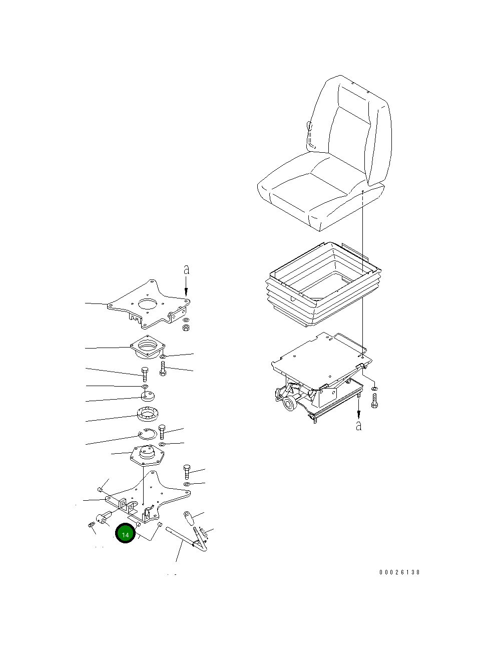 Рычаг 19M-57-31770 Komatsu