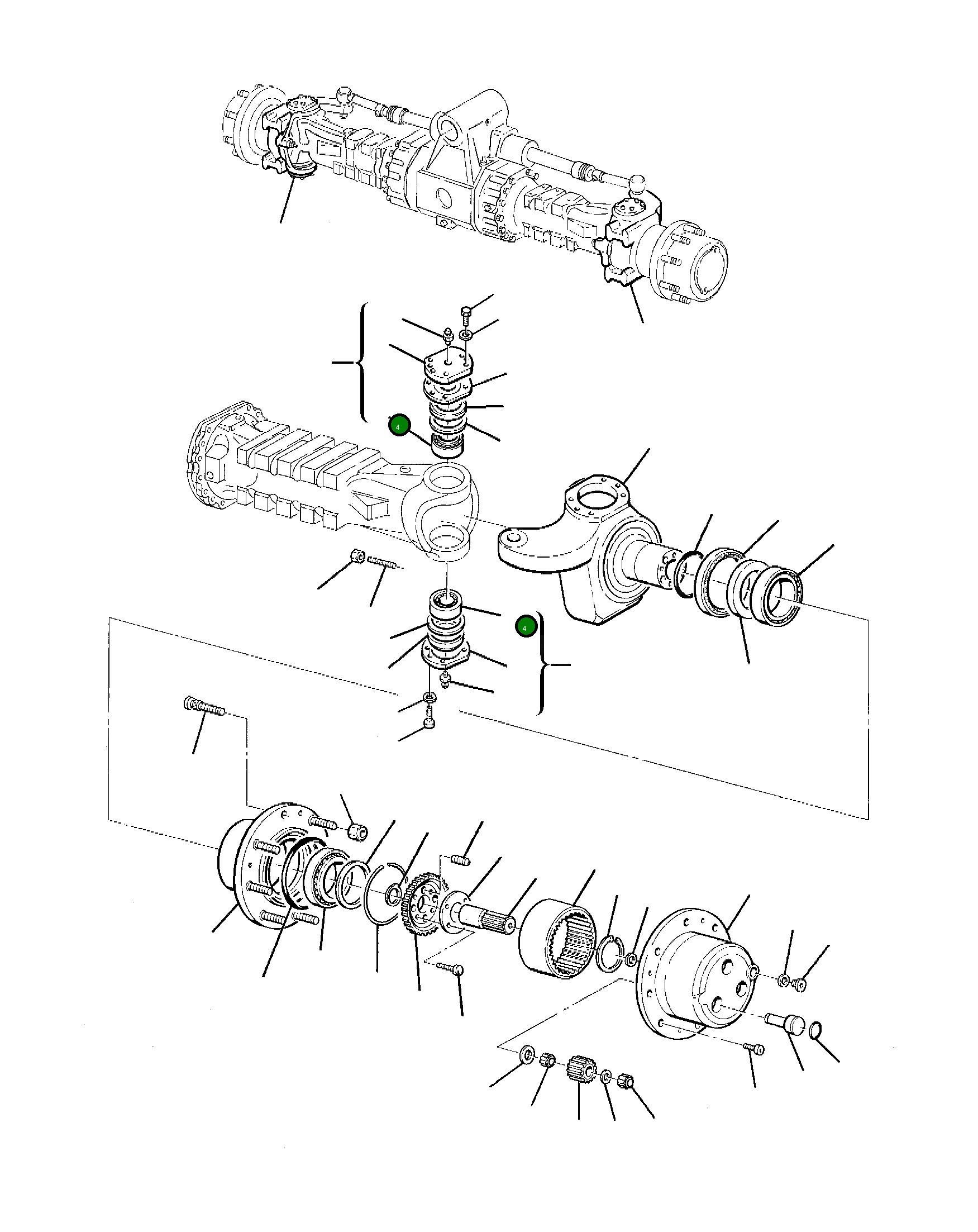 Подшипник 21D-23-11740 Komatsu