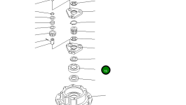 Подшипник 20S-26-81280 Komatsu