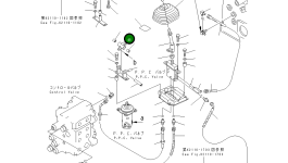 Рычаг 14X-78-11540 Komatsu