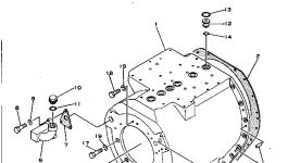 Прокладка 234-15-11120 Komatsu