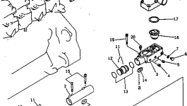 Крышка 6150-11-6520  Komatsu