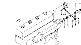Рычаг 232-43-11220 Komatsu