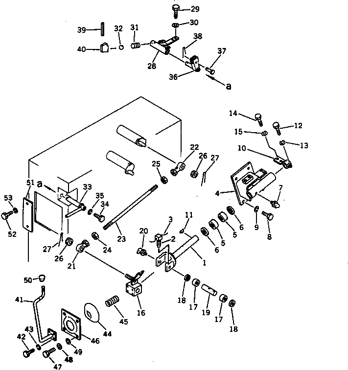 Рычаг 144-43-16740 Komatsu