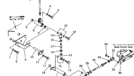 Кронштейн 201-910-6520 Komatsu