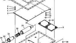 Крышка 569-60-41130  Komatsu