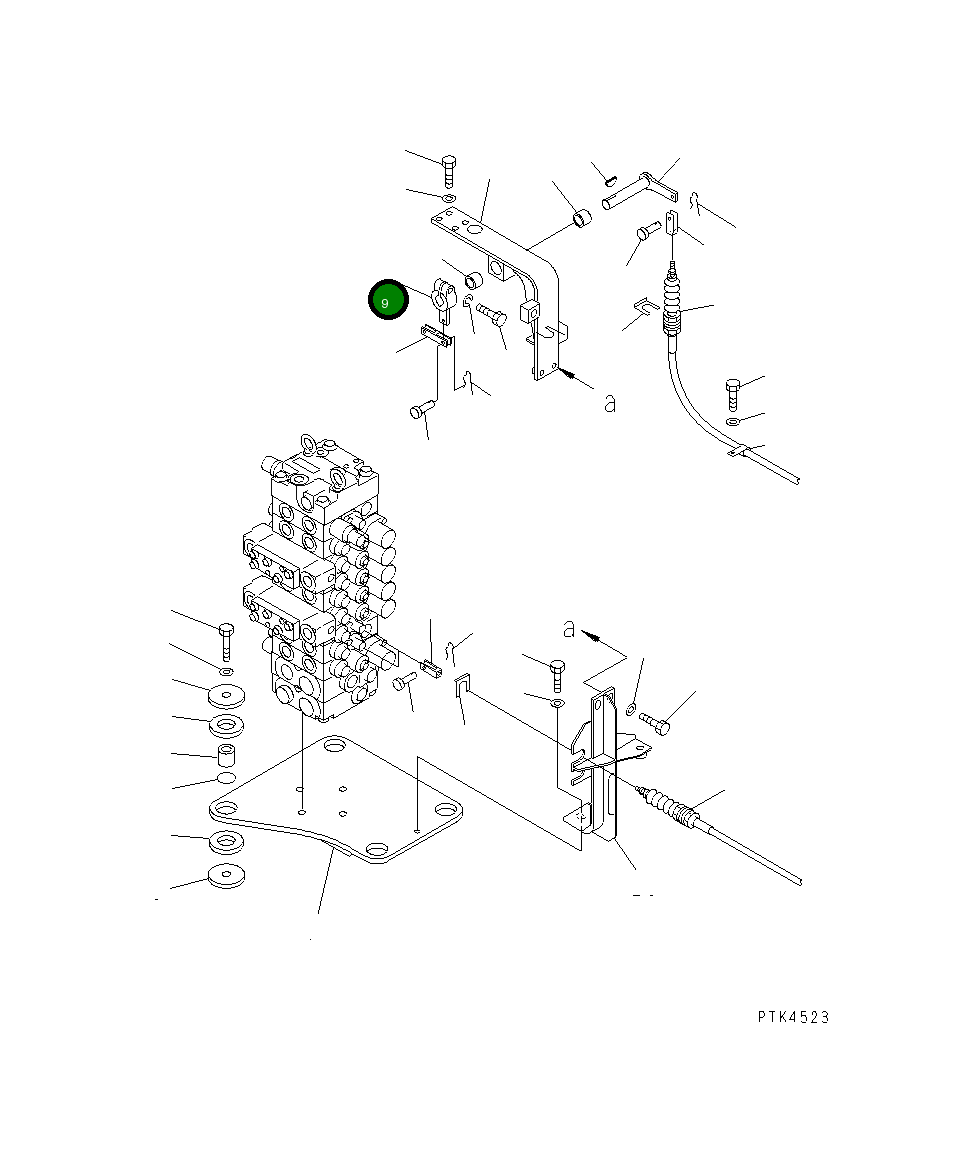 Рычаг 20U-43-31730 Komatsu