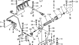 Крышка 569-15-45861  Komatsu