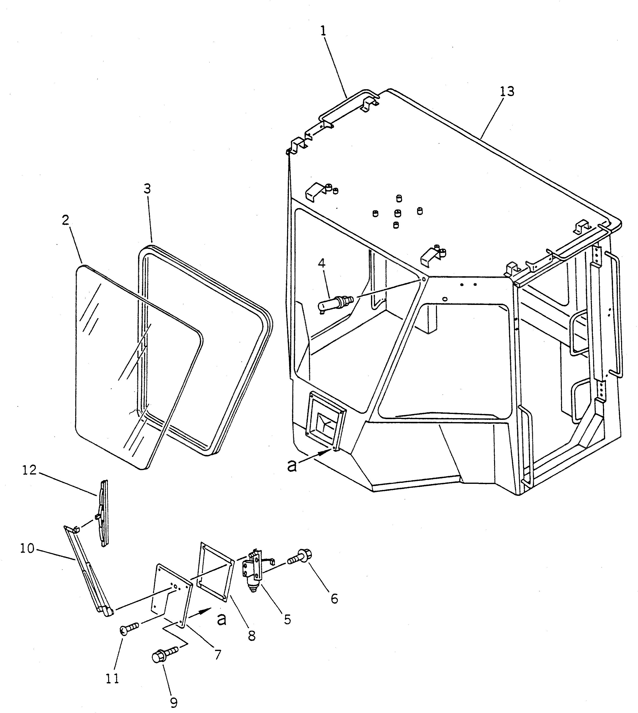 Крышка 421-56-11172  Komatsu