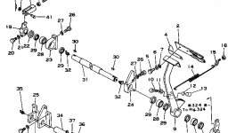 Рычаг 175-43-32261 Komatsu