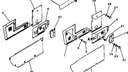 Крышка 12F-54-17210 Komatsu