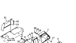 Крышка 14U-54-11252 Komatsu