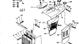 Защитный кожух 125-54-21110 Komatsu