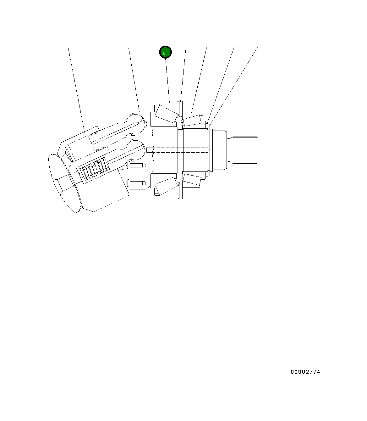 Подшипник 42R-17-H0S29 Komatsu