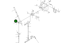 Рычаг 104-43-38840 Komatsu