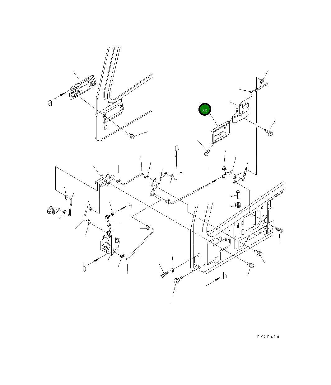 Крышка RH 421-56-11740 Komatsu