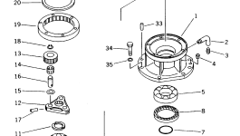 Подшипник 23S-15-49420 Komatsu