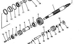 Шариковый подшипник 06000-03310 Komatsu