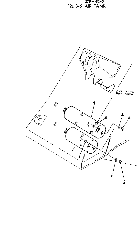 Бак 385-10350601 Komatsu