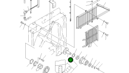 Вал 21N-03-31420 Komatsu
