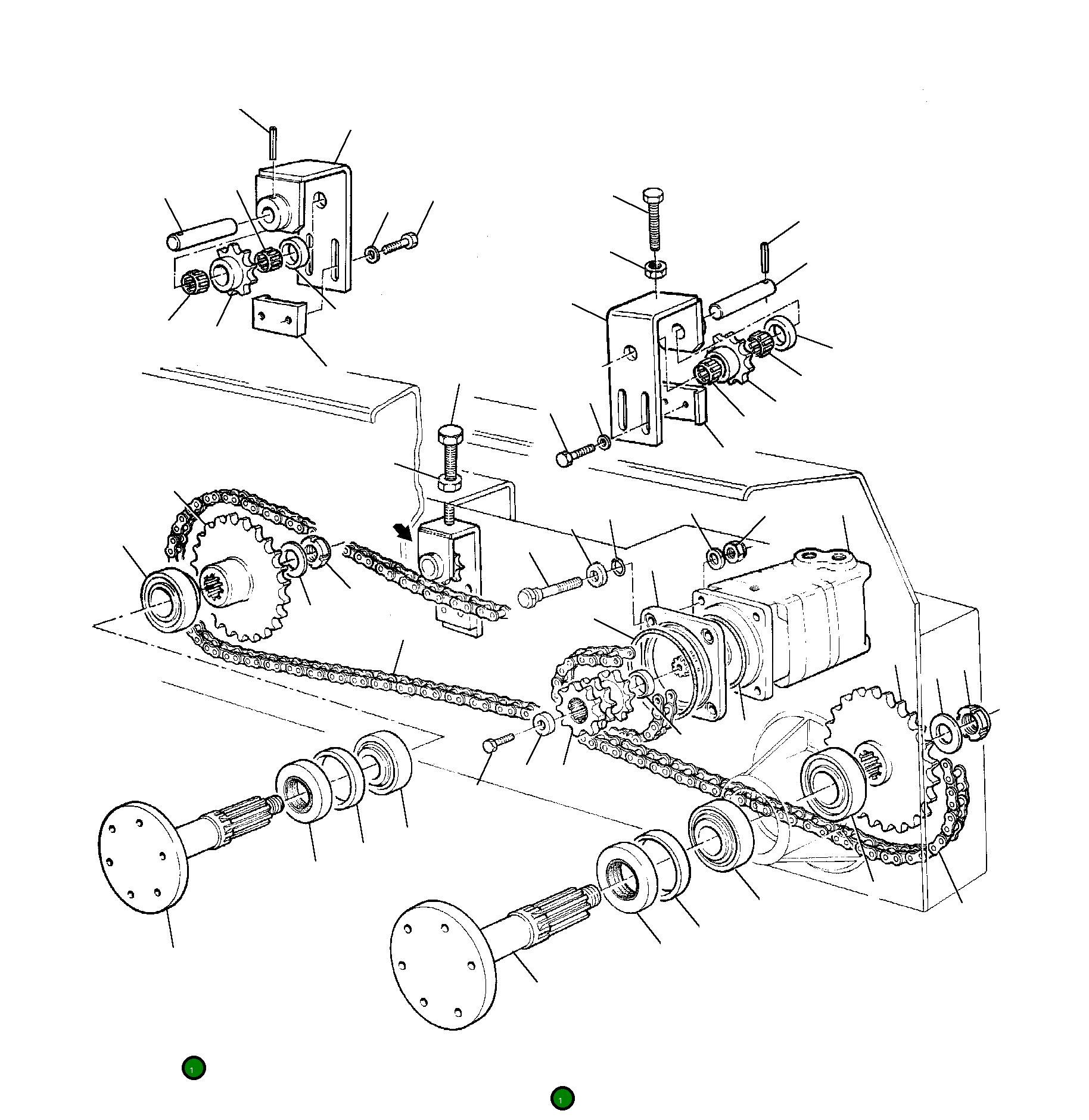 Вал 500511287 Komatsu