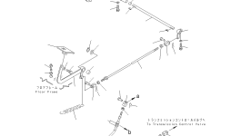 Вилка 232-45-11311 Komatsu