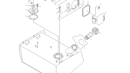 Бак 417-04-21111 Komatsu