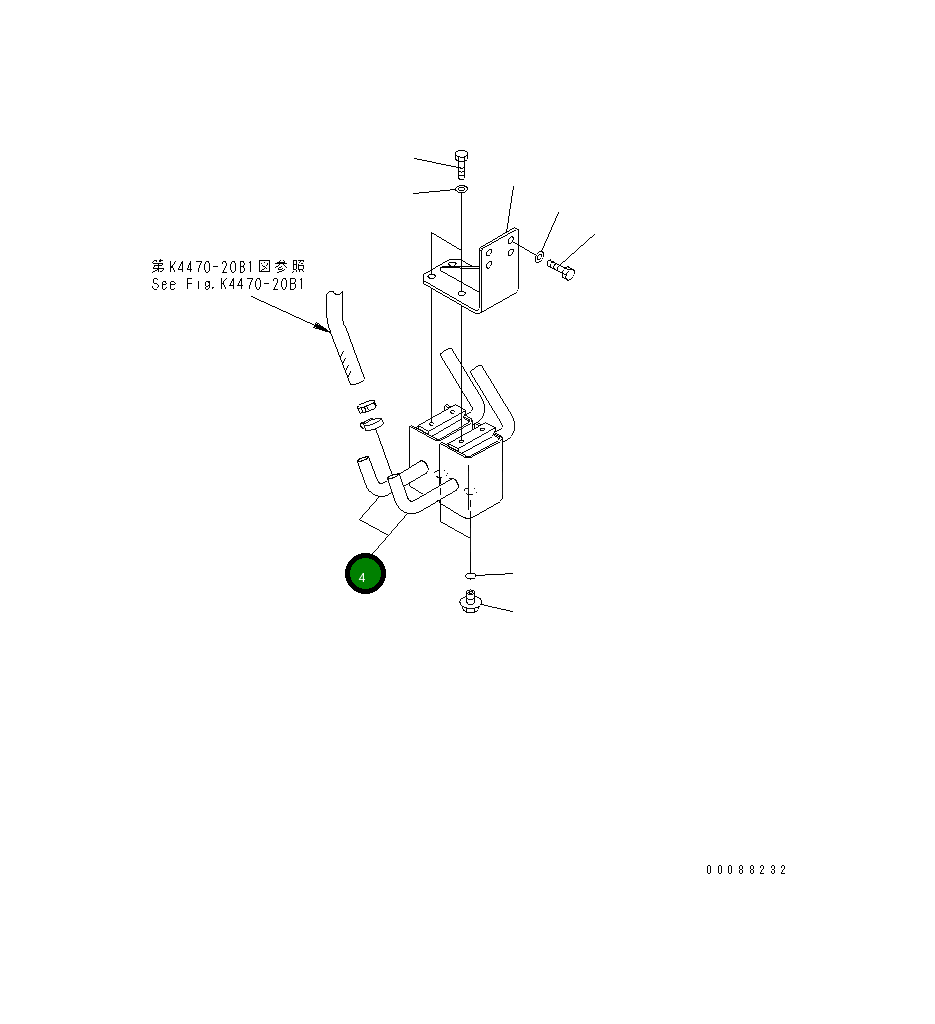 Бак 427-S05-6270 Komatsu