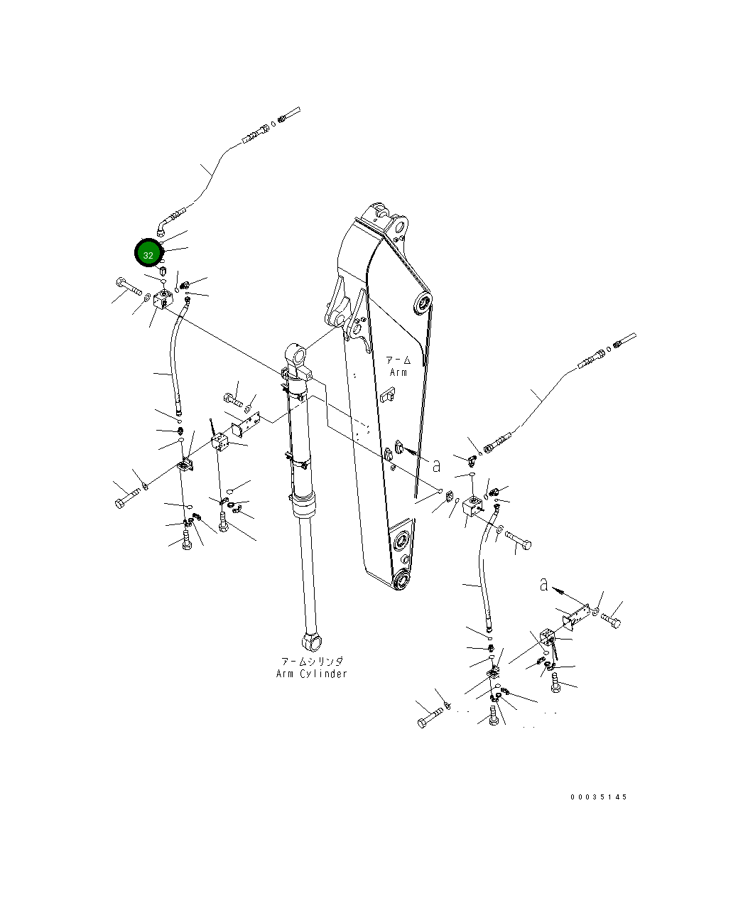 Адаптер 20G-62-K6131 Komatsu