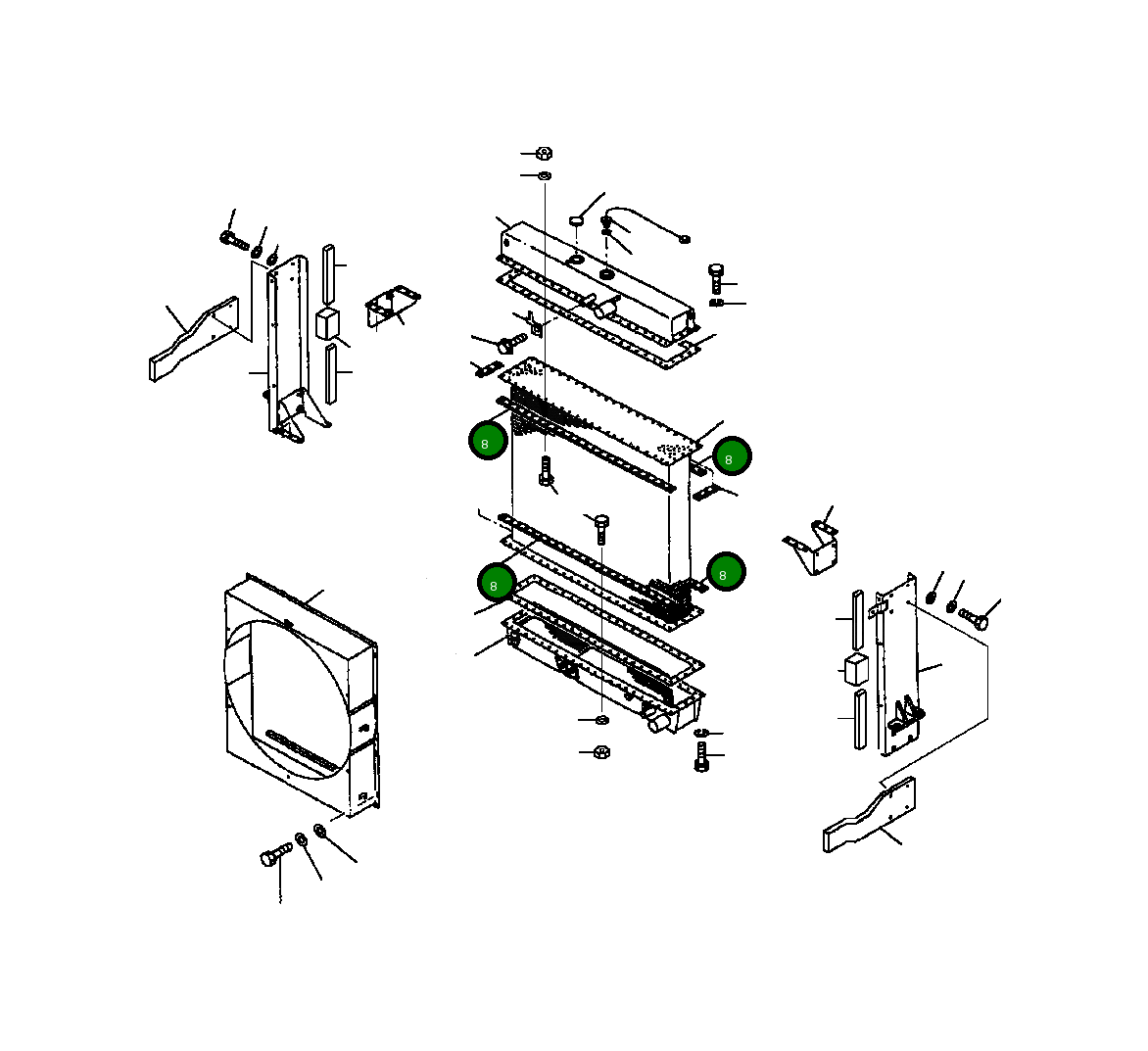 Болтовая штанга (текущая версия) 421-03-A1481 Komatsu