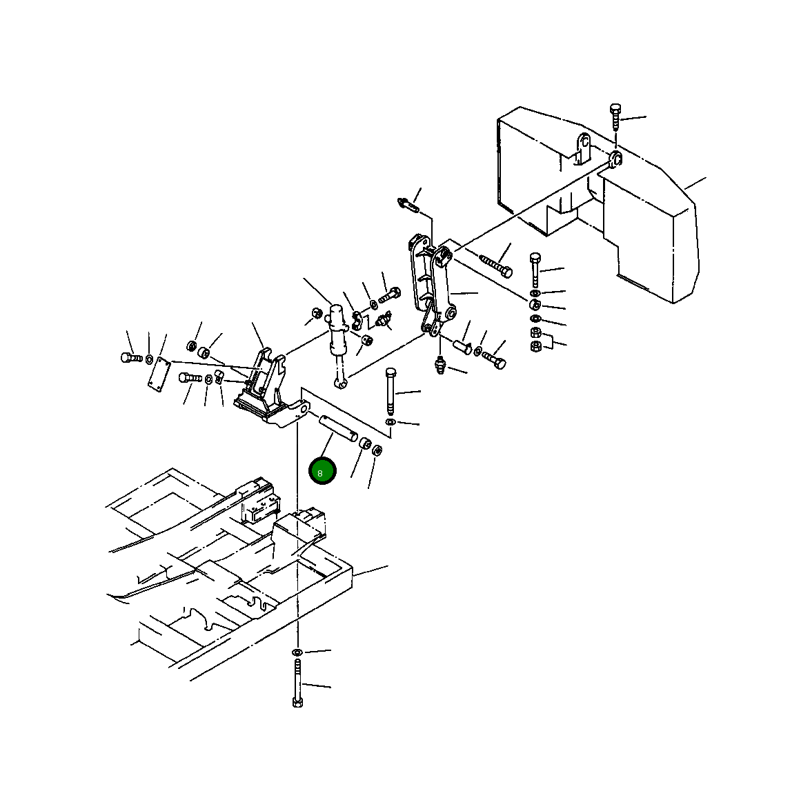 Вал 209-46-51650 Komatsu