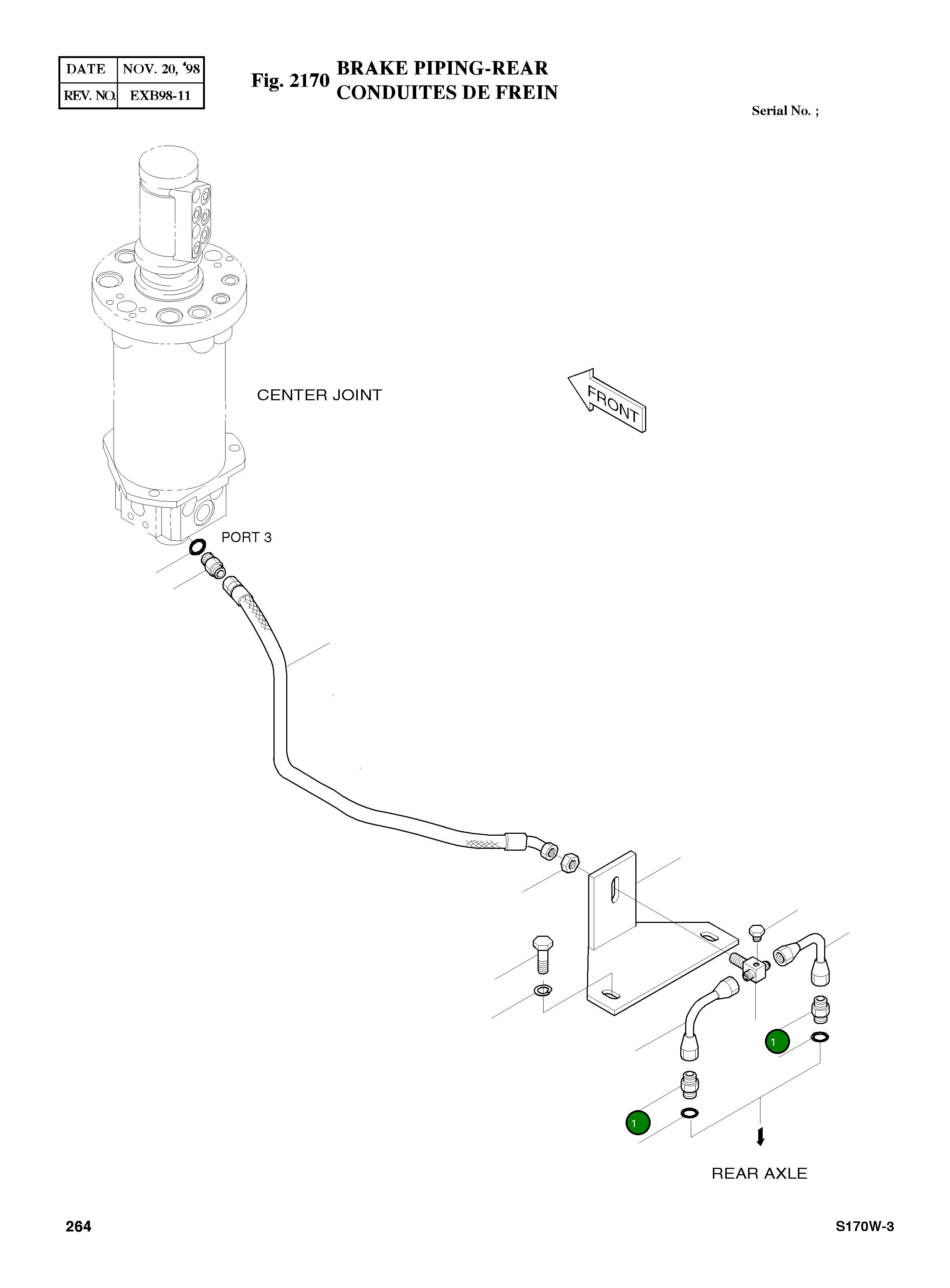 Адаптер M14X1.5. M16X1.5 2181-1916D1 Komatsu