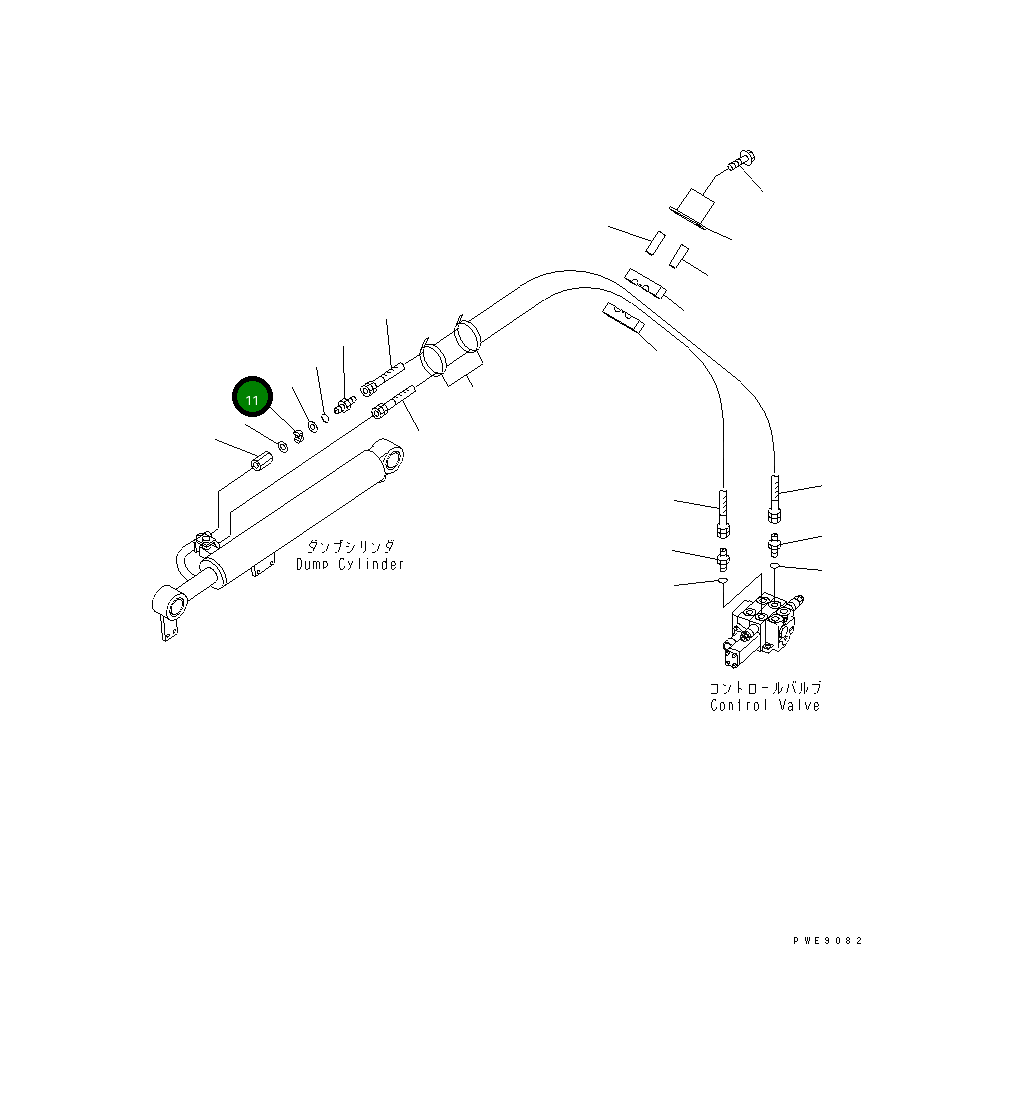 Вентиляция 415-62-23570 Komatsu