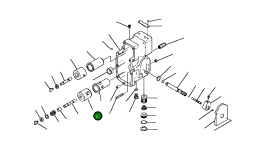 Барабан регулятора 1296 743 H91 Komatsu