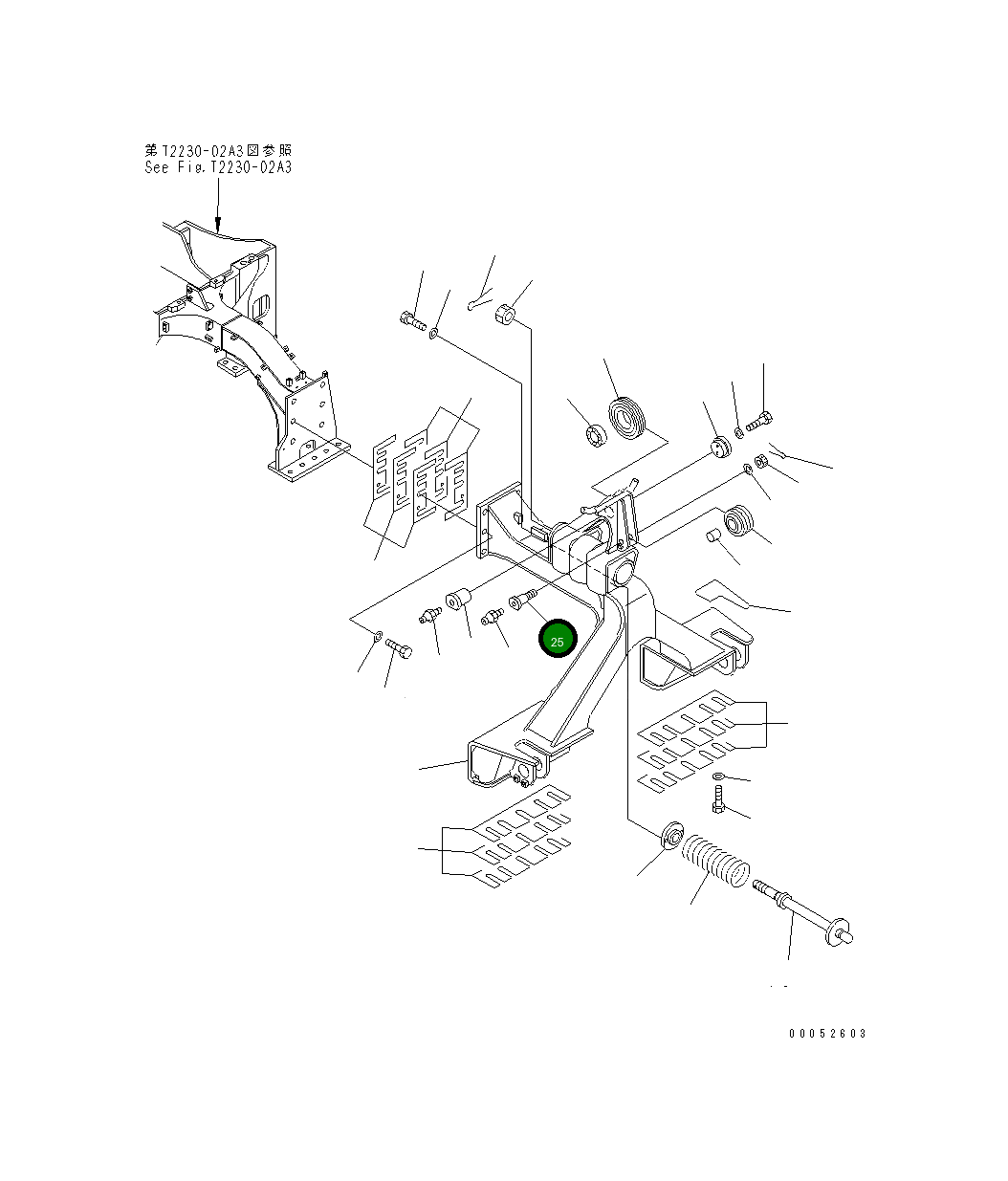 Вал 176-71-41190 Komatsu