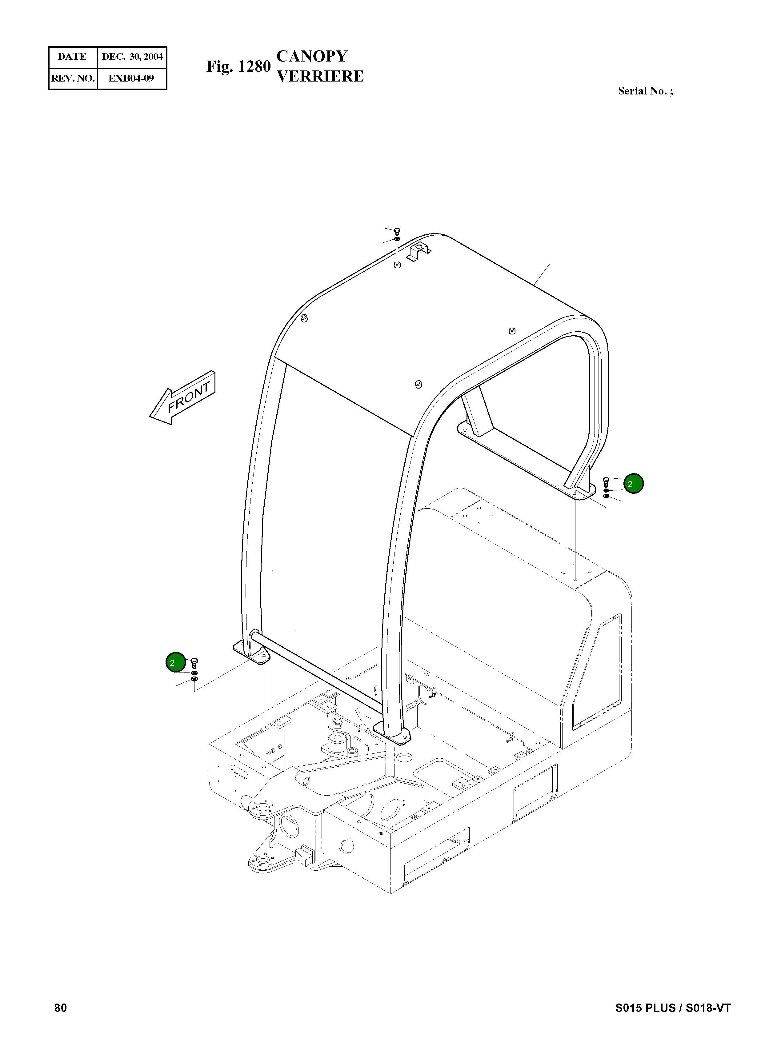 Болт M10X1.5X40 2120-2166D29 Komatsu