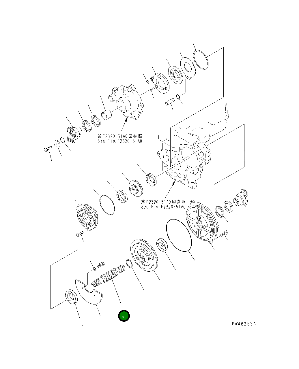 Вал 714-09-13210 Komatsu