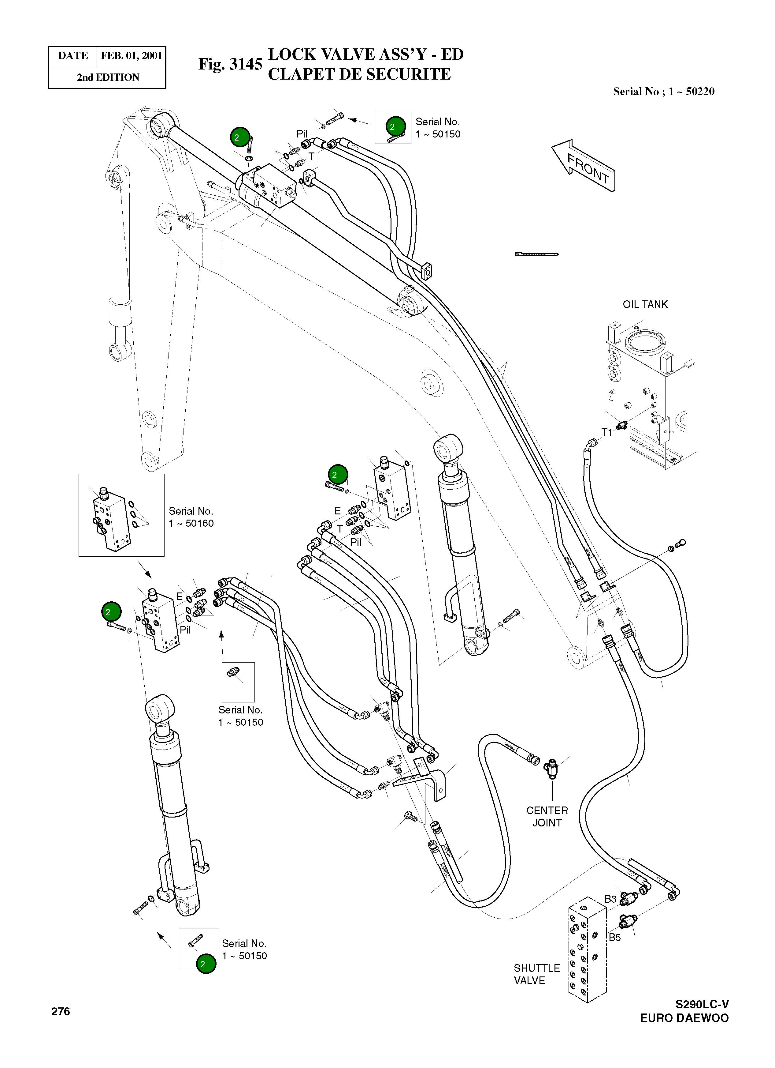 Болт M12X55 S2215763 Komatsu