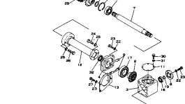 Вал 2691-5-11850 Komatsu