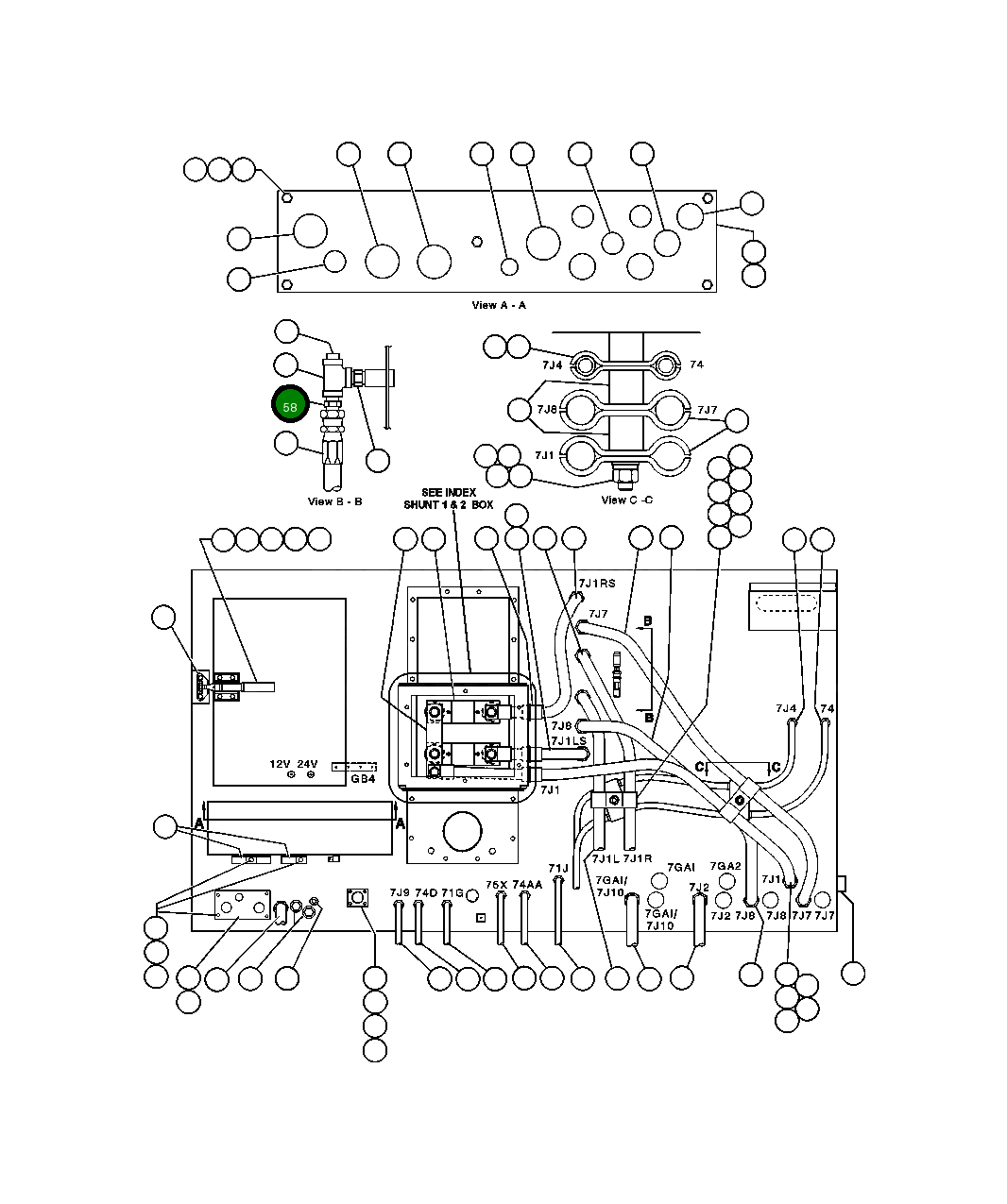 Адаптер TD9720 Komatsu