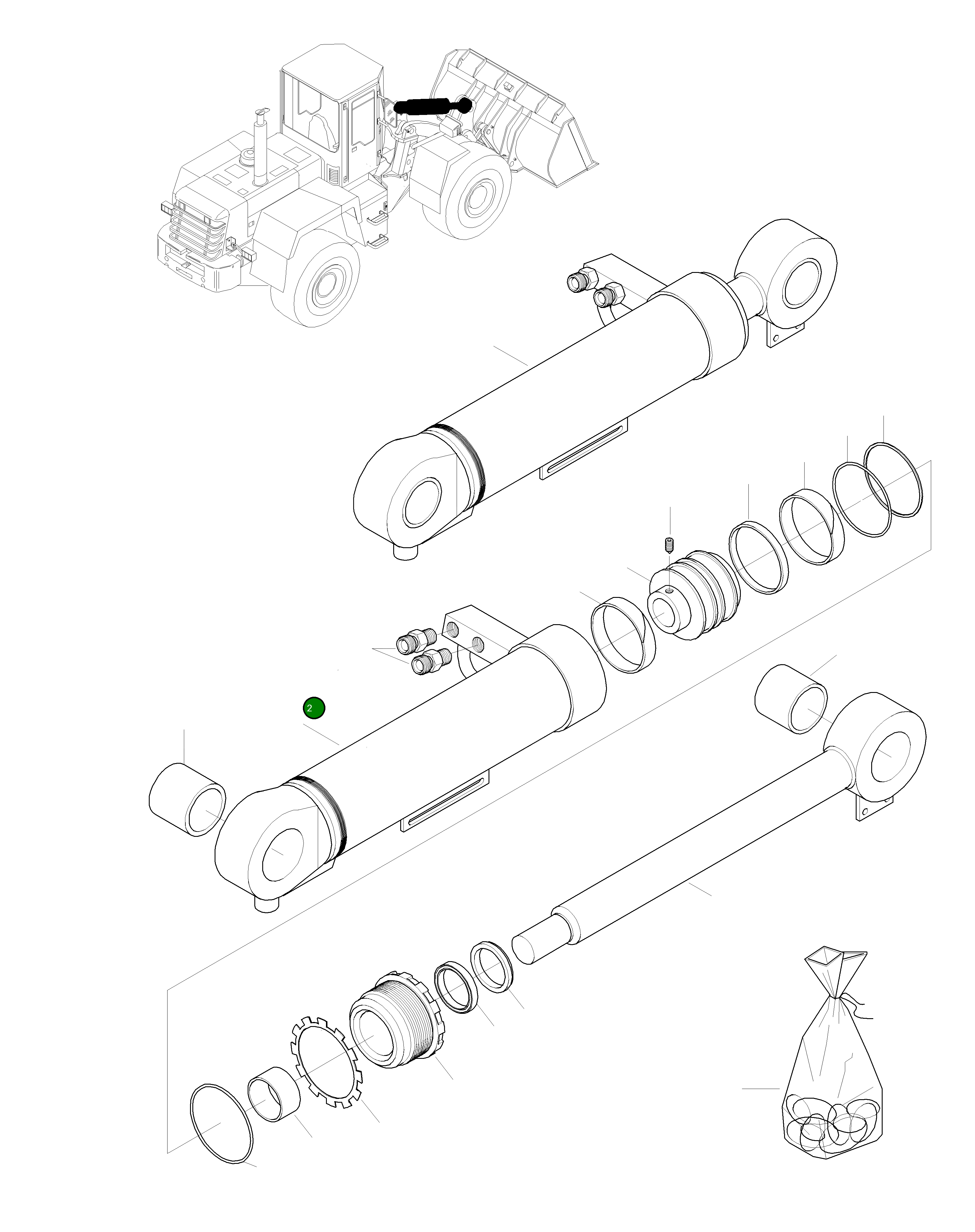 Барабан 42Y-63-H0P01 Komatsu