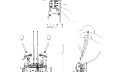 Вилка 10P-43-11150 Komatsu