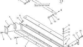 Втулка 23A-70-12140 Komatsu
