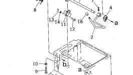 Кронштейн 20M-57-79160 Komatsu